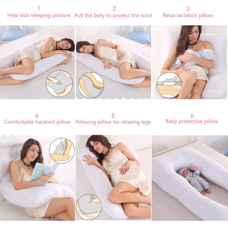 Подушка для беременных 130*70  – обзор и цена Nursing Pillow Breastfeeding