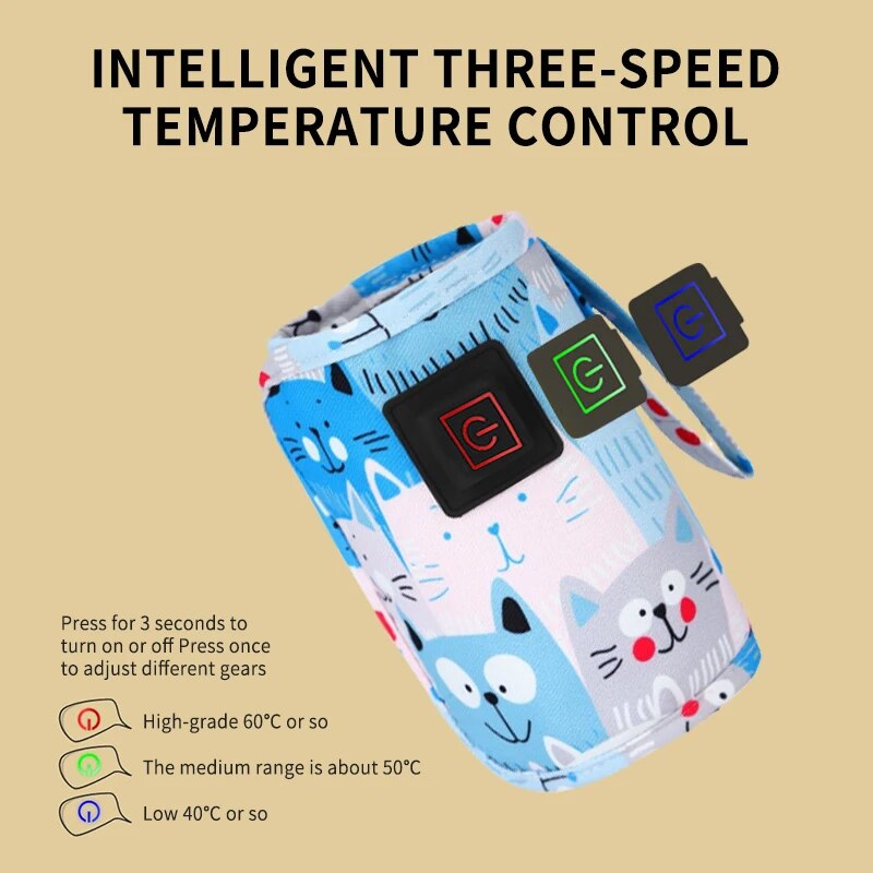 1 шт. USB подогреватель молока – обзор и цена Portable Bottle Warmer